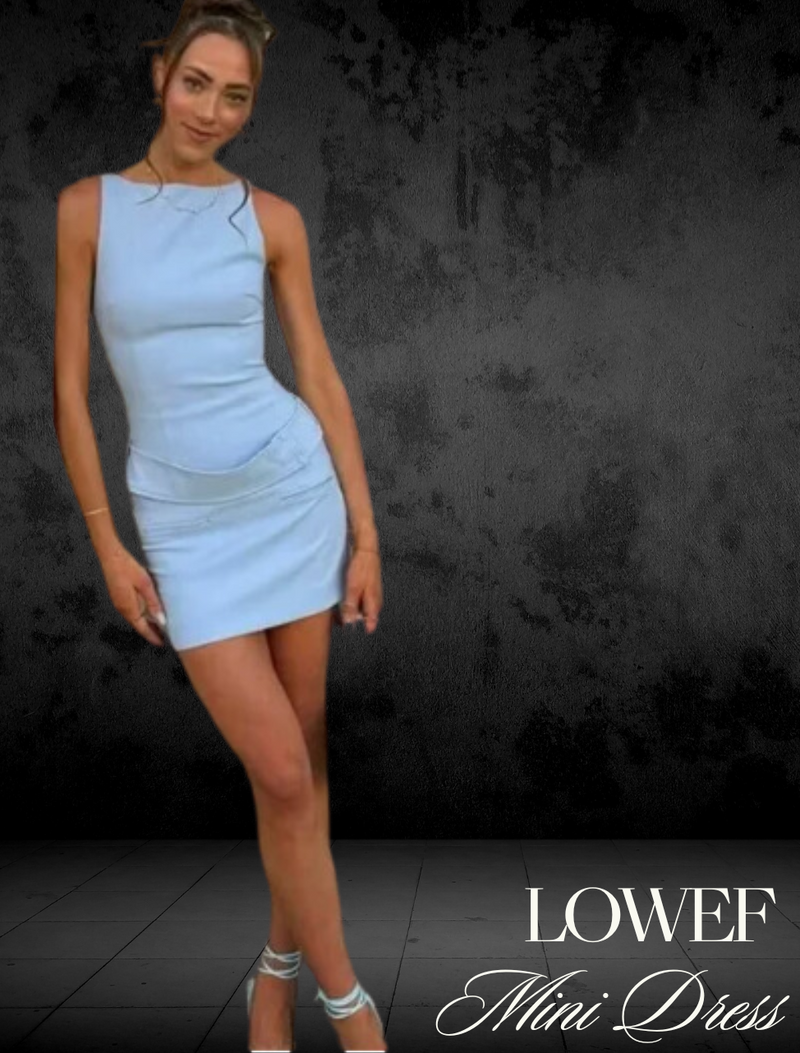 Lowef  Mini Dress - Le Lys Blanc