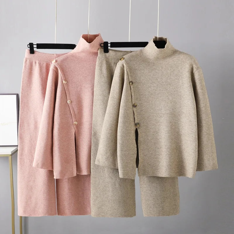 Alye Pullover Elegant Set - Le Lys Blanc