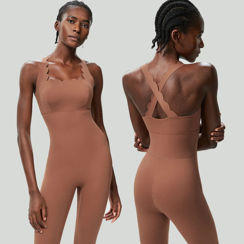 Jenny Buttery Soft Slim Jumpsuit - Le Lys Blanc