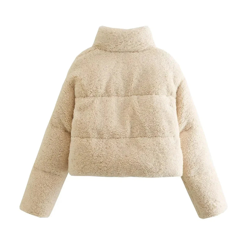 CozyCloud Sherpa Jacket - Le Lys Blanc