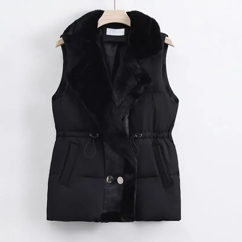 Wooly Sleeveless Waistcoat