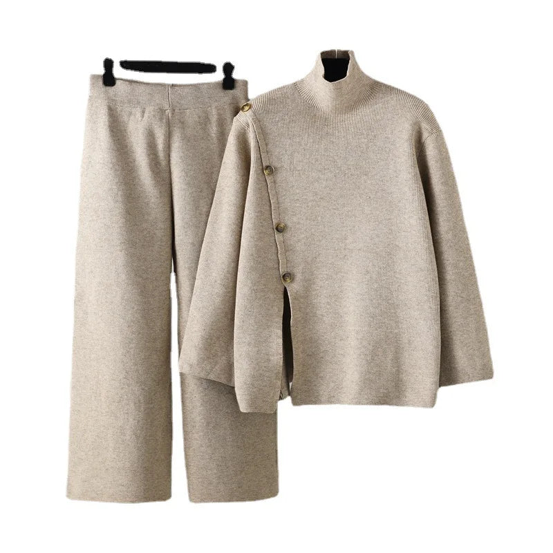 Alye Pullover Elegant Set - Le Lys Blanc