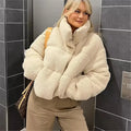 CozyCloud Sherpa Jacket - Le Lys Blanc