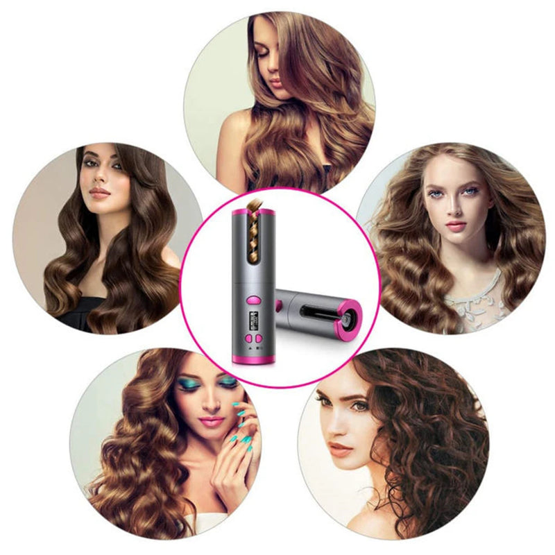 CurlWave Pro Cordless Hair Curler