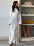 Hemy Long Dress