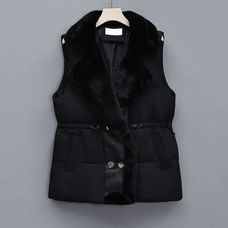 Wooly Sleeveless Waistcoat