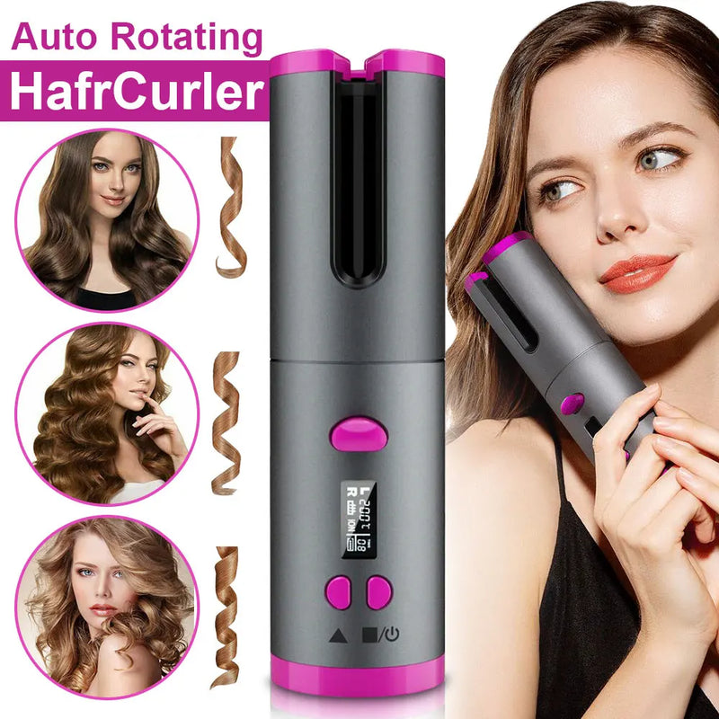 CurlWave Pro Cordless Hair Curler