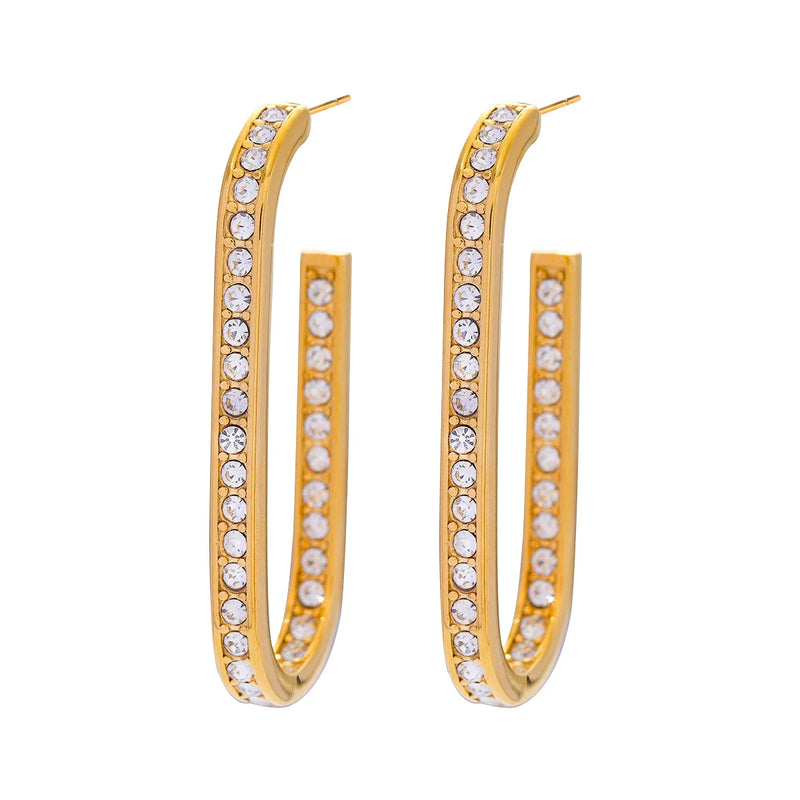 Xiuv U-shaped Earrings