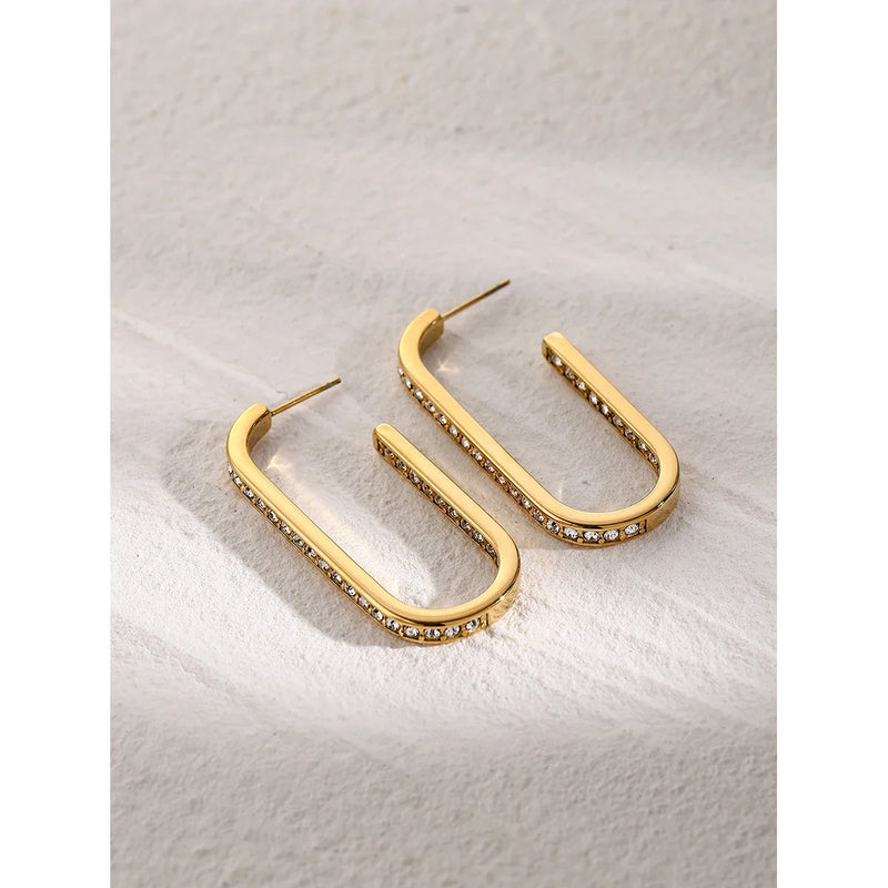 Xiuv U-shaped Earrings