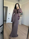 Hemy Long Dress