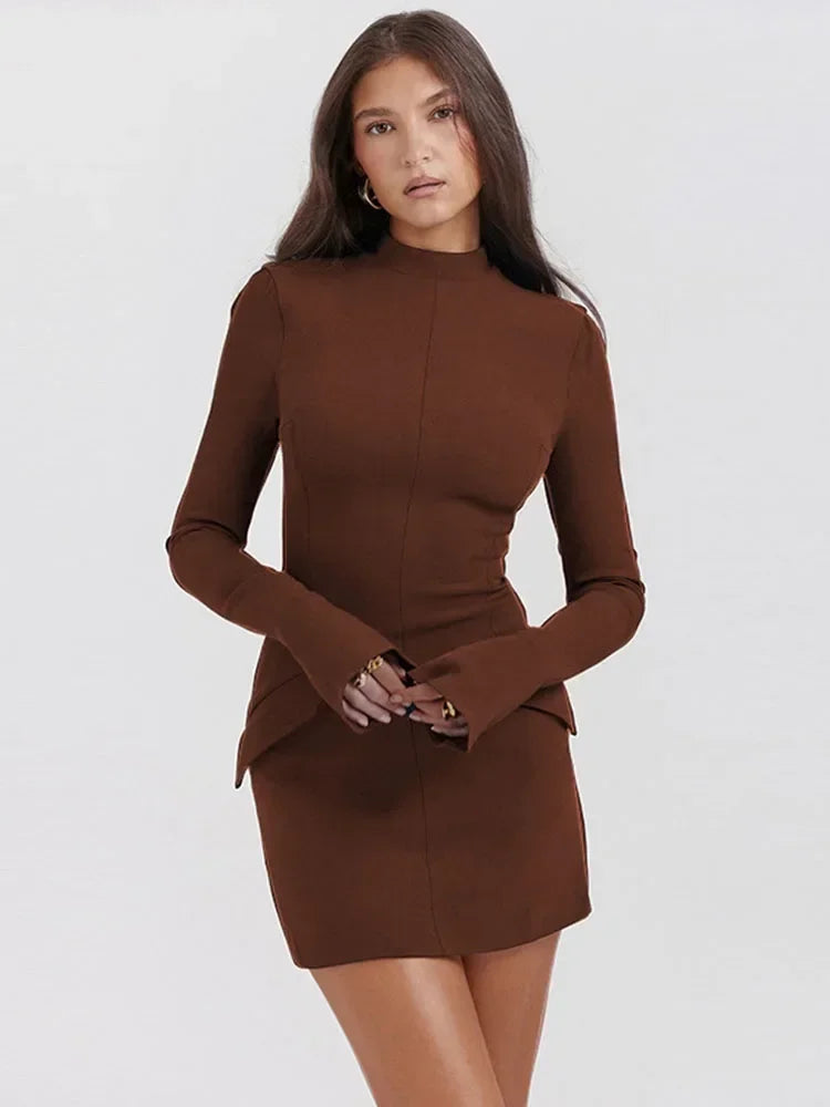 Allure Tailored Mini Dress