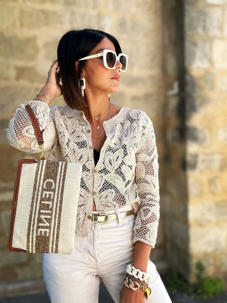 Brumy Sleeve Blouse - Le Lys Blanc