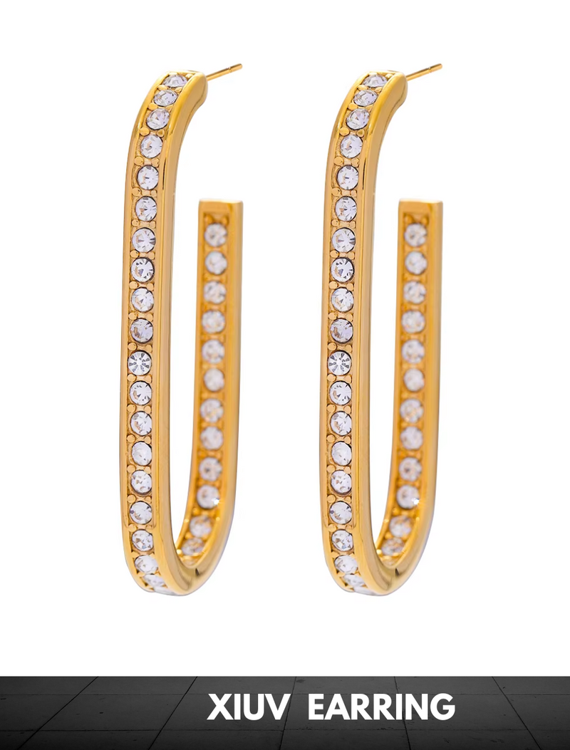 Xiuv U-shaped Earrings