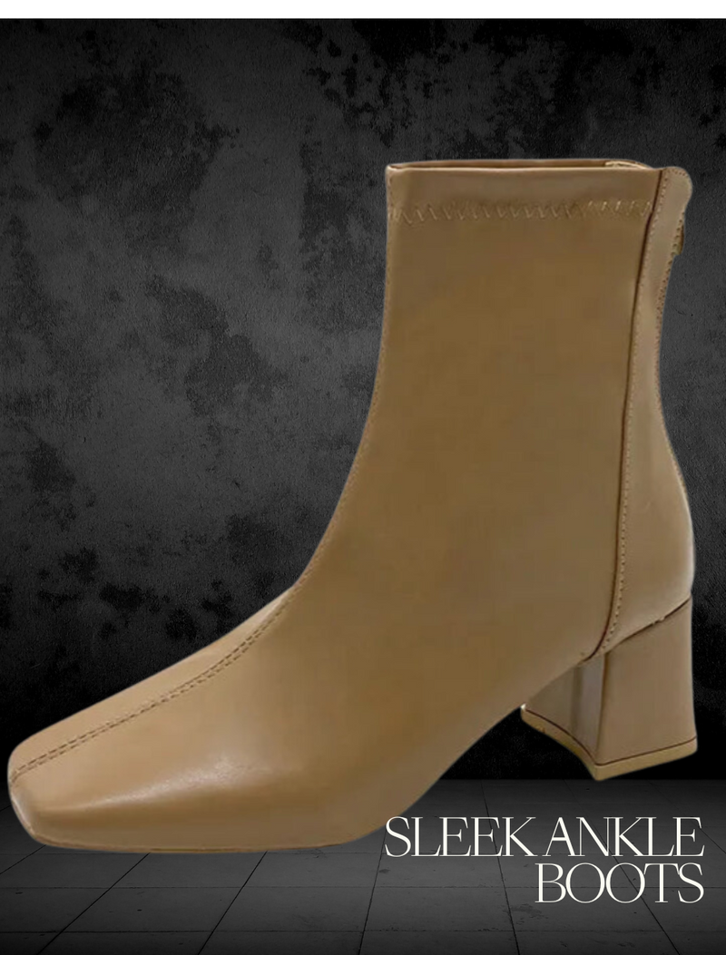 Sleek Ankle Boots