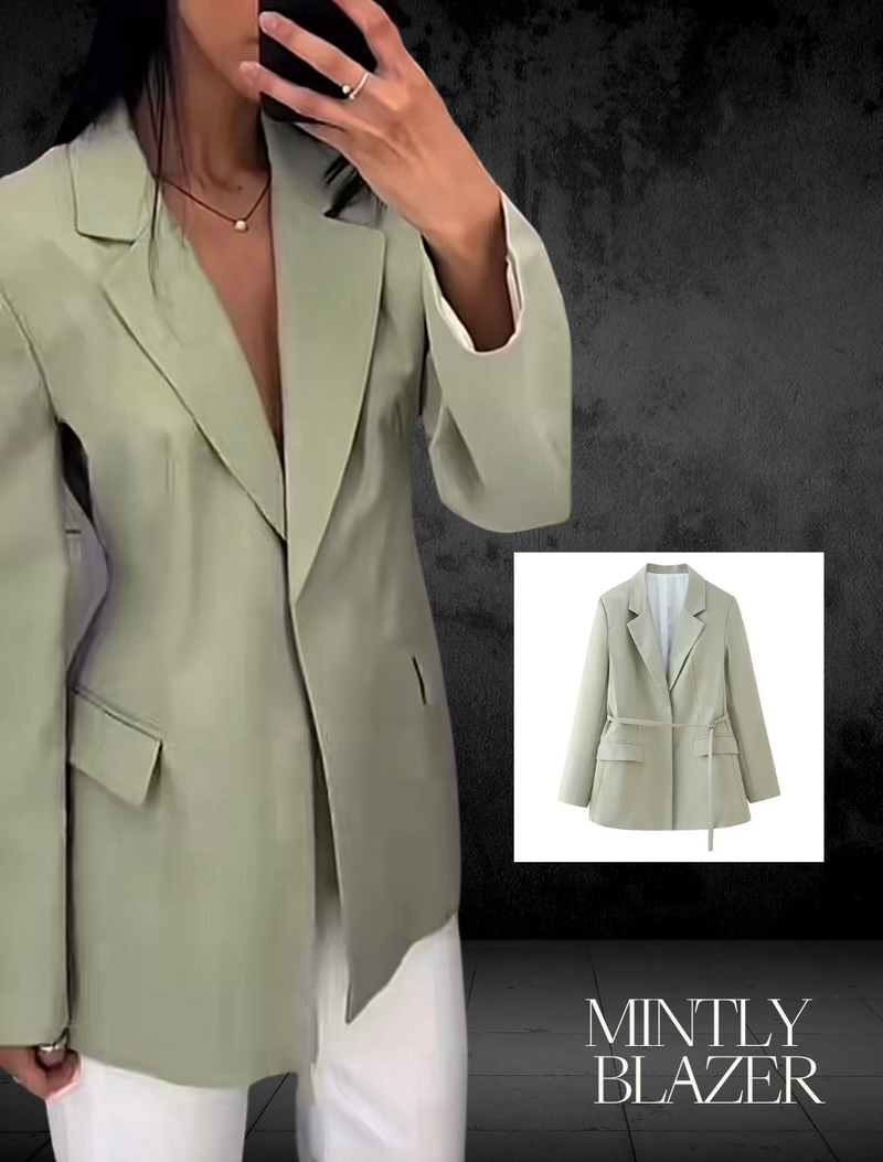 Mintly Blazer and Set