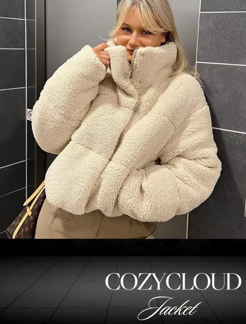 CozyCloud Sherpa Jacket - Le Lys Blanc