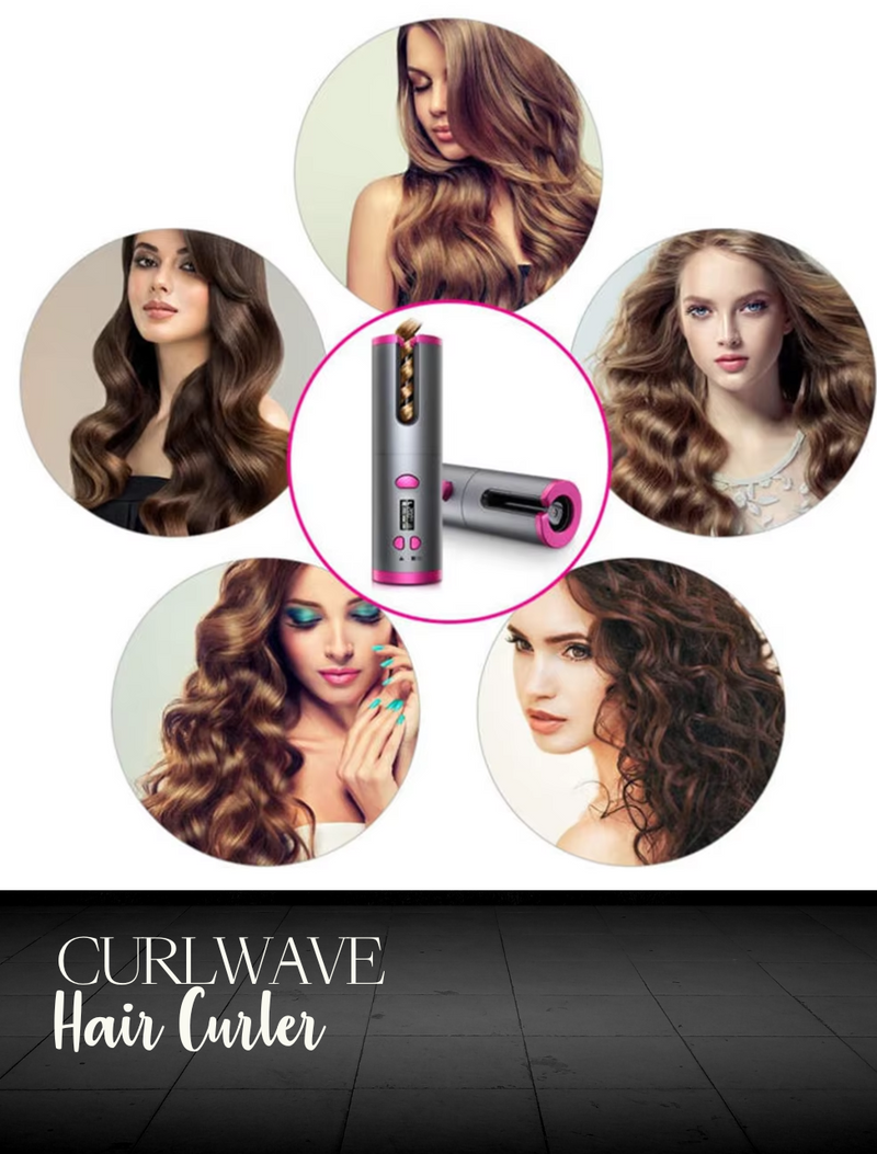 CurlWave Pro Cordless Hair Curler