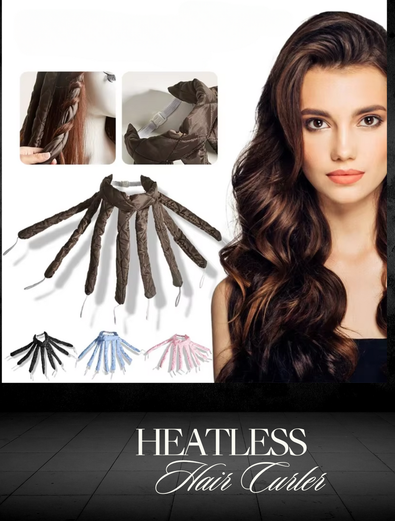 Heatless Hair Curler Set - Le Lys Blanc