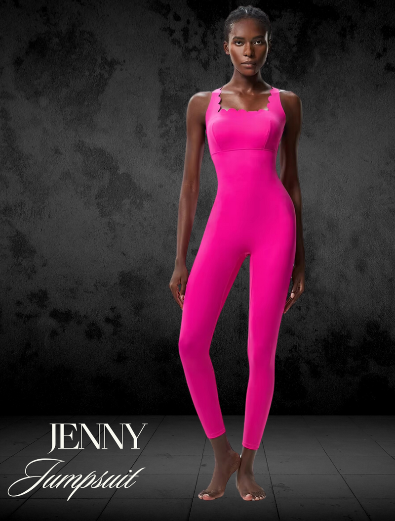 Jenny Buttery Soft Slim Jumpsuit - Le Lys Blanc