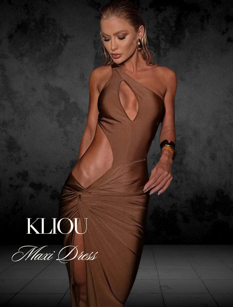 Kliou Maxi Dress - Le Lys Blanc