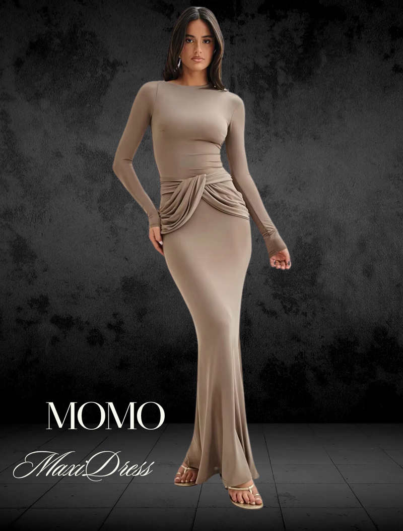 Momo Maxi Dress - Le Lys Blanc