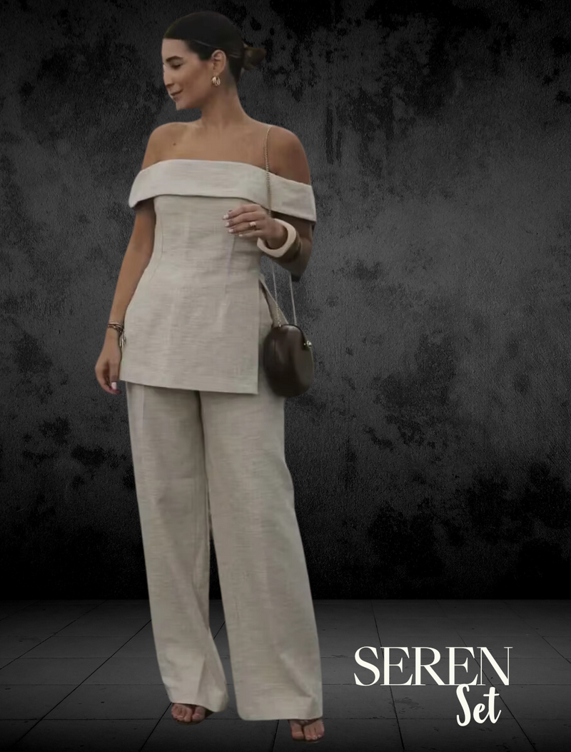 Seren Off-Shoulder Pant Set